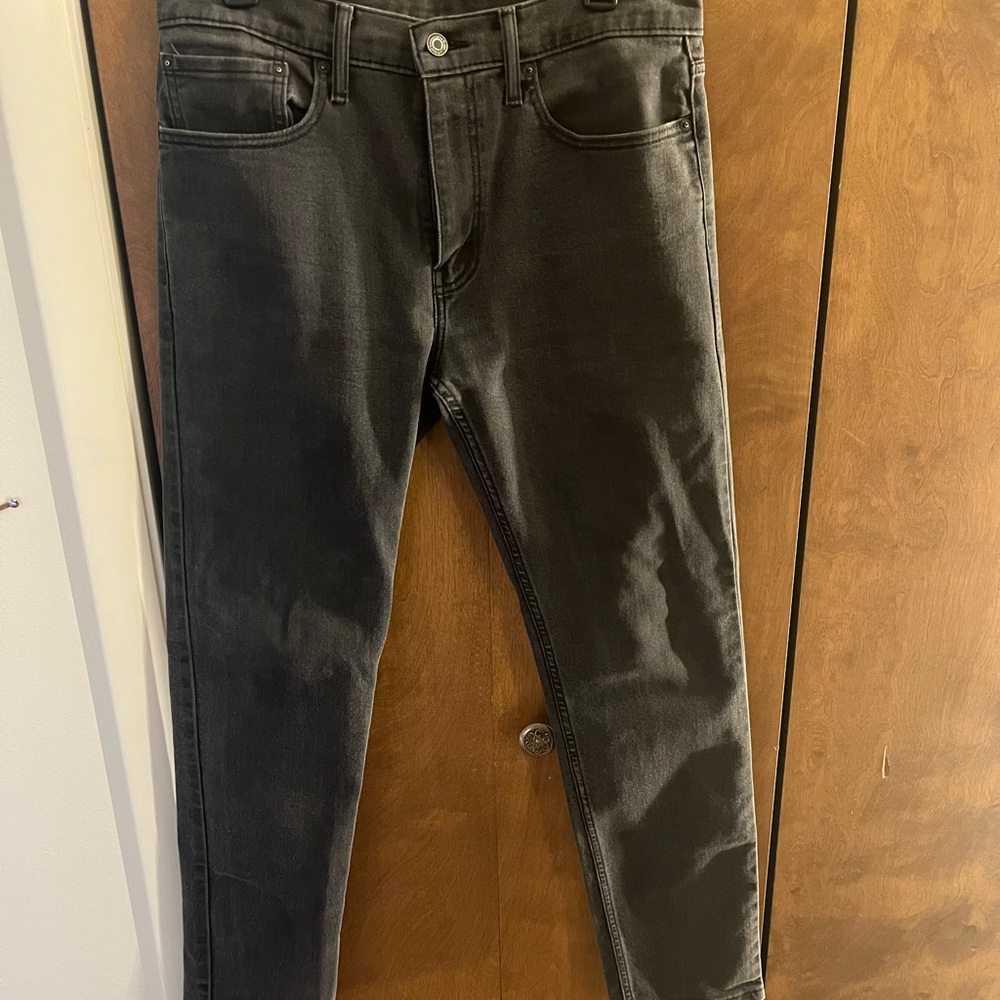 Levi’s Black Jeans 502 Taper Flex
